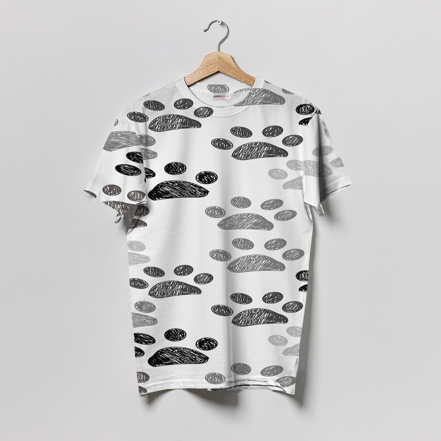 Dog Paw Women T-Shirt | Custom Shirt | Printed Graphic Tees