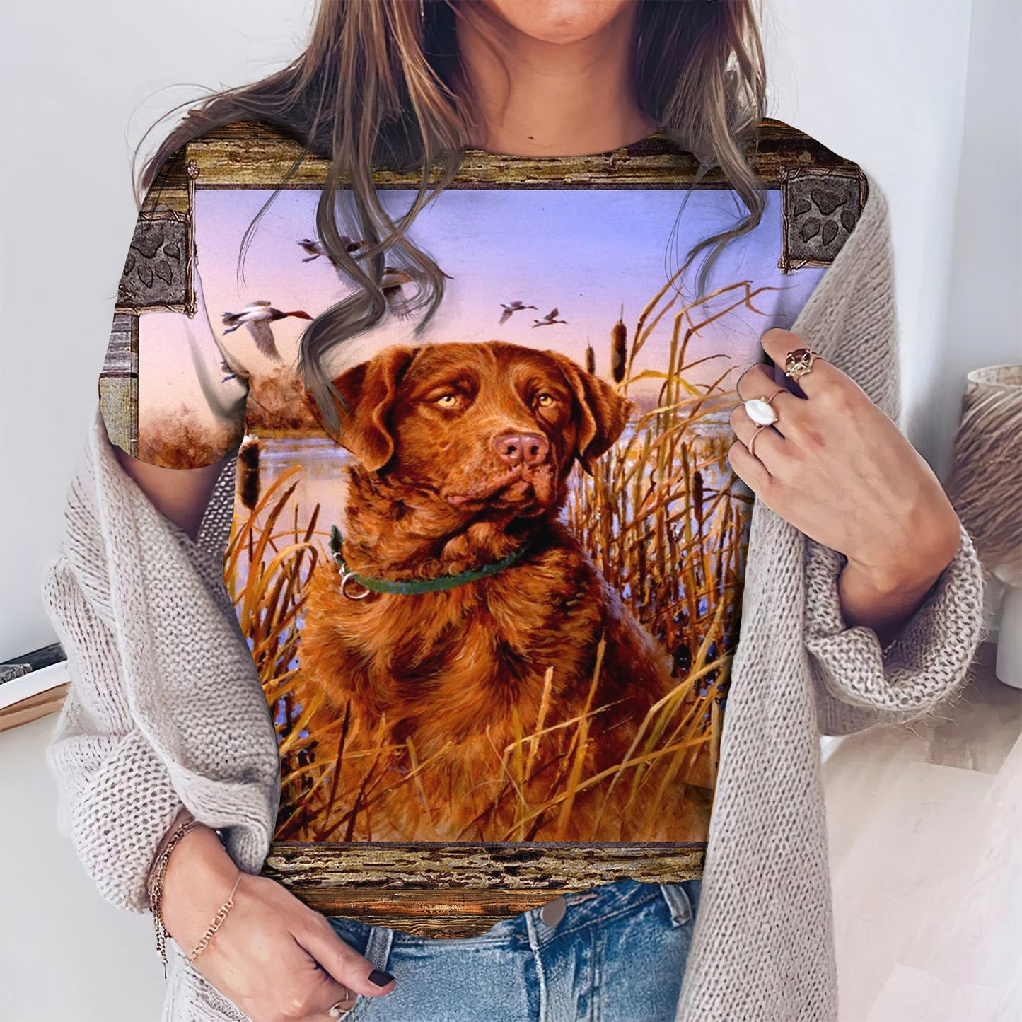 Dog Hunting Women T-Shirt | Custom Shirt | Printed Graphic Tees
