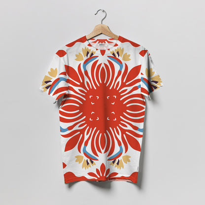 Hawaiian Women T-Shirt | Custom Shirt | Printed Graphic Tees