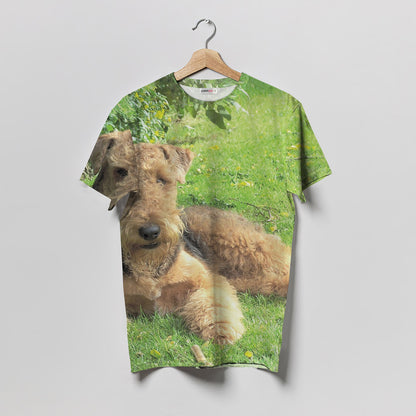 Airedale Terrier Women T-Shirt | Custom Shirt | Printed Graphic Tees