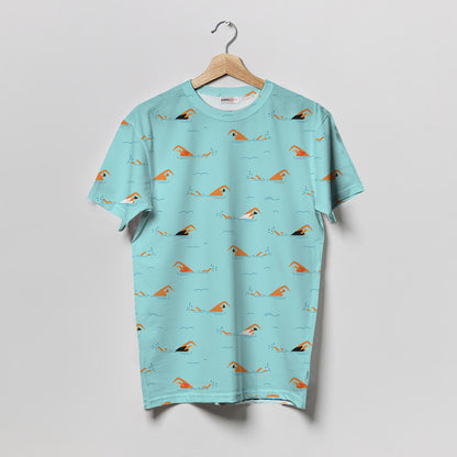 Swim Lover Women T-Shirt | Custom Shirt | Printed Graphic Tees