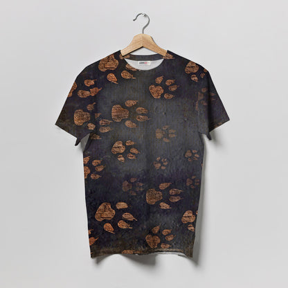 Dog Paw Women T-Shirt | Custom Shirt | Printed Graphic Tees