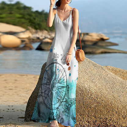 Beach Sleeveless Maxi Dress | Women Summer Dress | Sundress